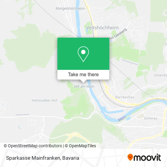 Карта Sparkasse Mainfranken