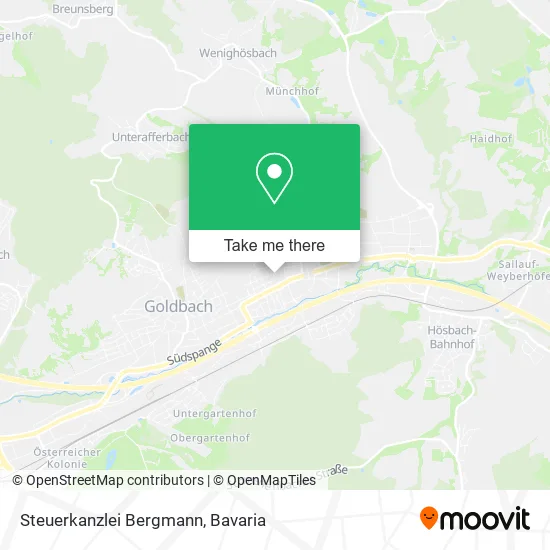 Карта Steuerkanzlei Bergmann