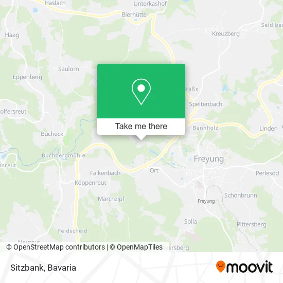 Карта Sitzbank