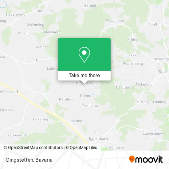 Карта Dingstetten