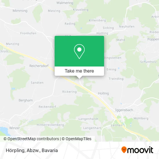 Карта Hörpling, Abzw.