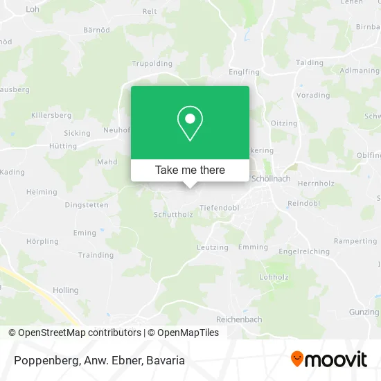 Карта Poppenberg, Anw. Ebner