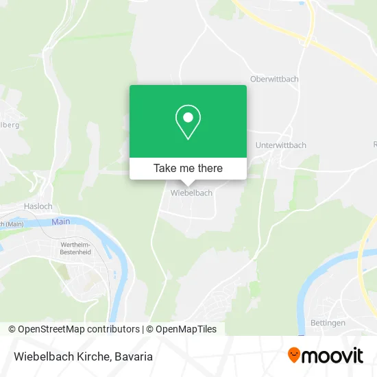 Карта Wiebelbach Kirche