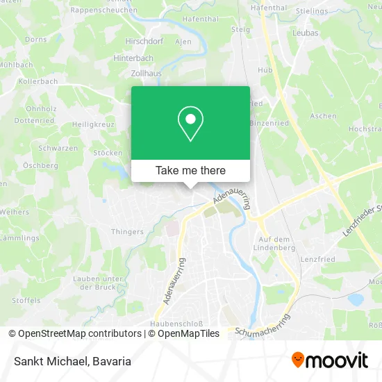 Карта Sankt Michael