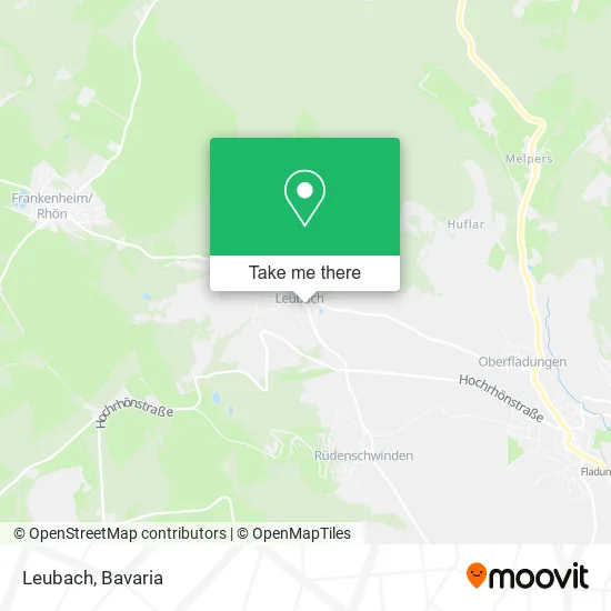 Карта Leubach