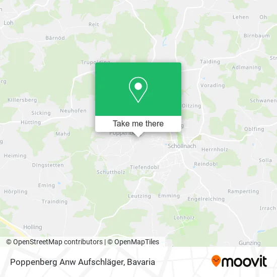Карта Poppenberg Anw Aufschläger
