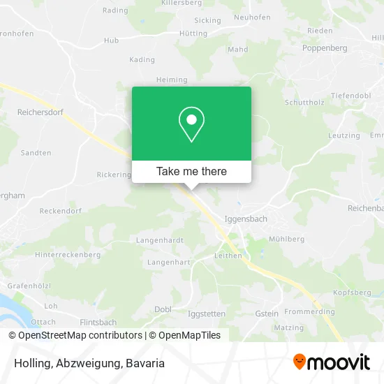 Карта Holling, Abzweigung