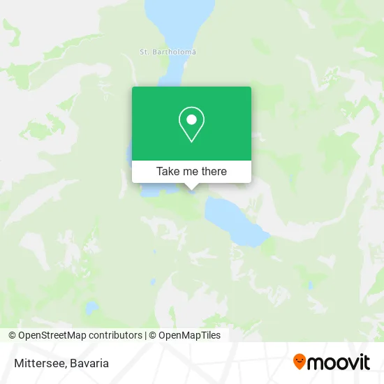 Карта Mittersee