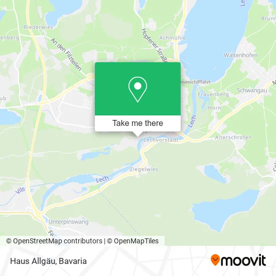 Карта Haus Allgäu