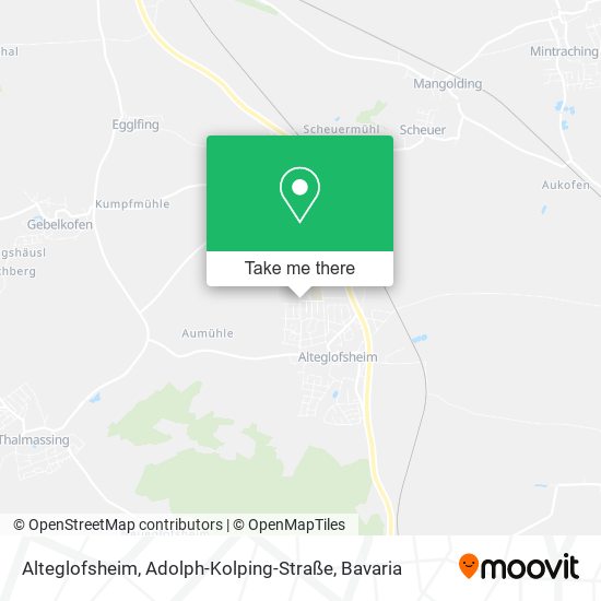 Карта Alteglofsheim, Adolph-Kolping-Straße