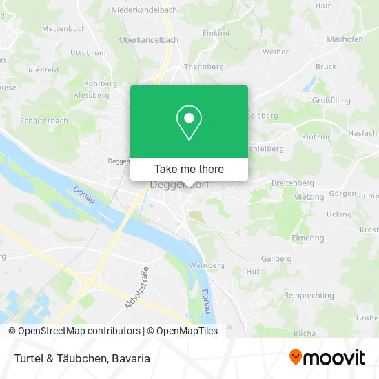 Карта Turtel & Täubchen