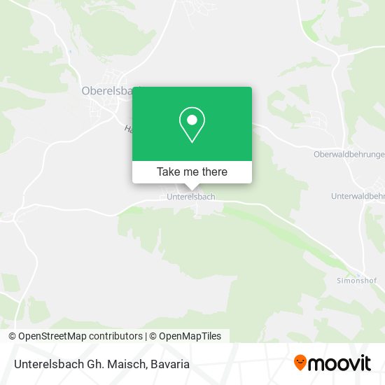 Unterelsbach Gh. Maisch map