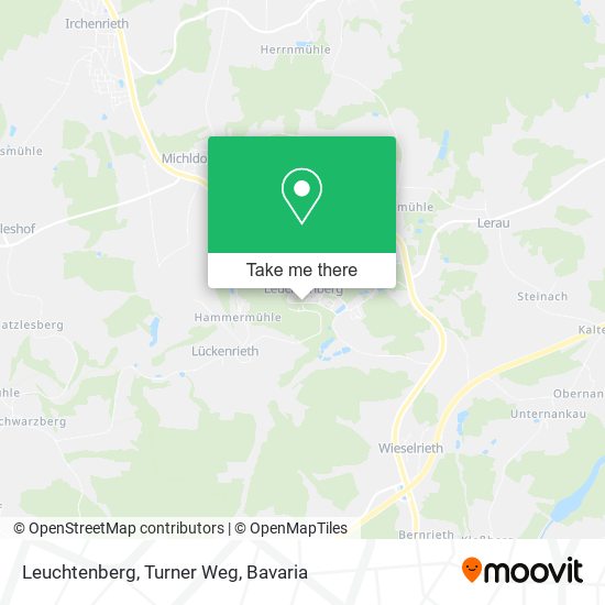 Leuchtenberg, Turner Weg map