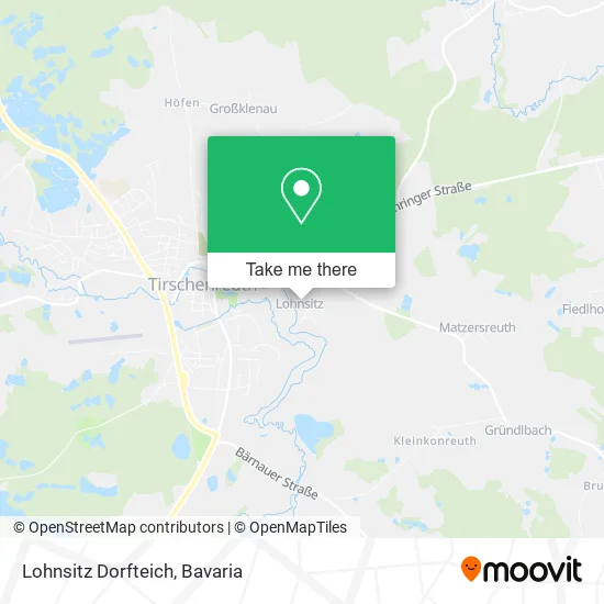 Карта Lohnsitz Dorfteich