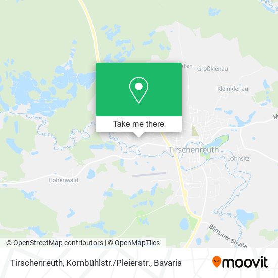 Tirschenreuth, Kornbühlstr. / Pleierstr. map