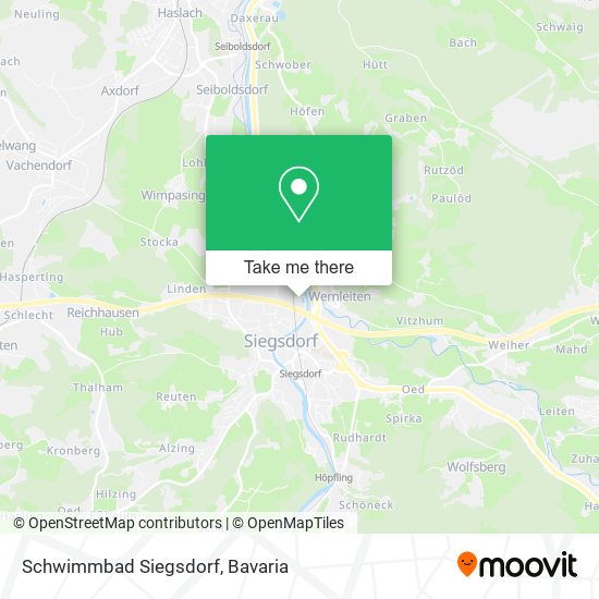 Schwimmbad Siegsdorf map