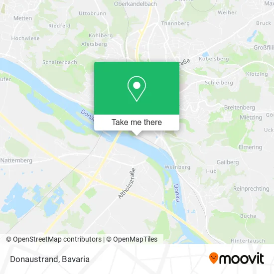 Карта Donaustrand