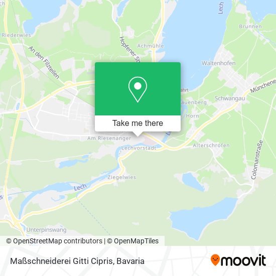 Maßschneiderei Gitti Cipris map