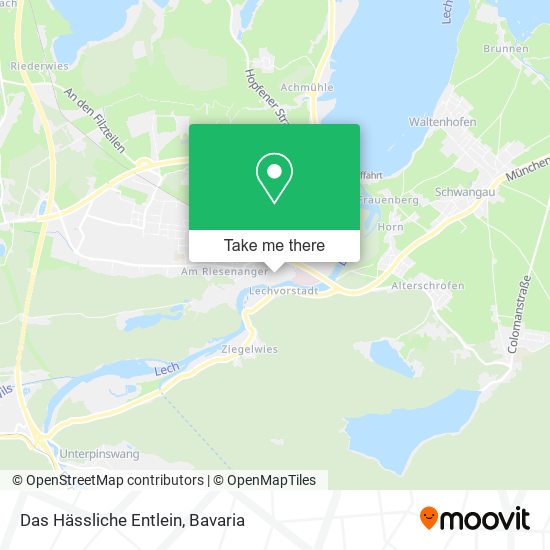 Das Hässliche Entlein map