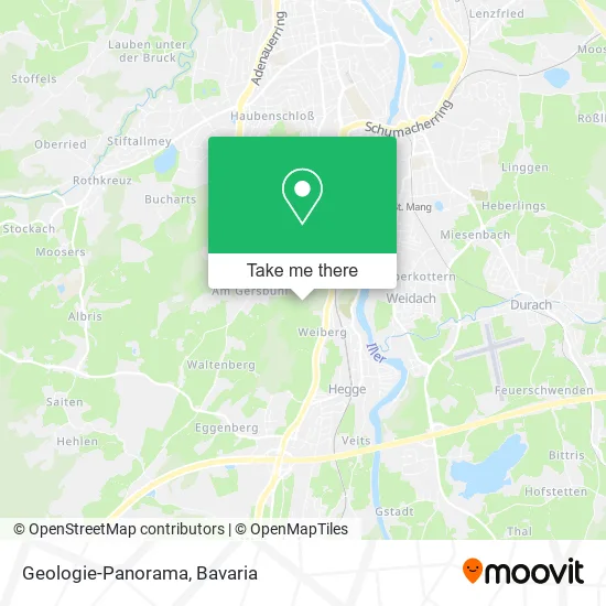 Карта Geologie-Panorama