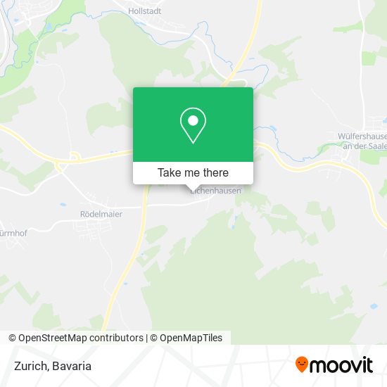 Карта Zurich