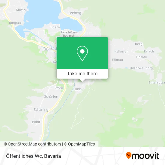 Карта Öffentliches Wc