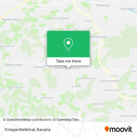 Карта Kriegerdenkmal
