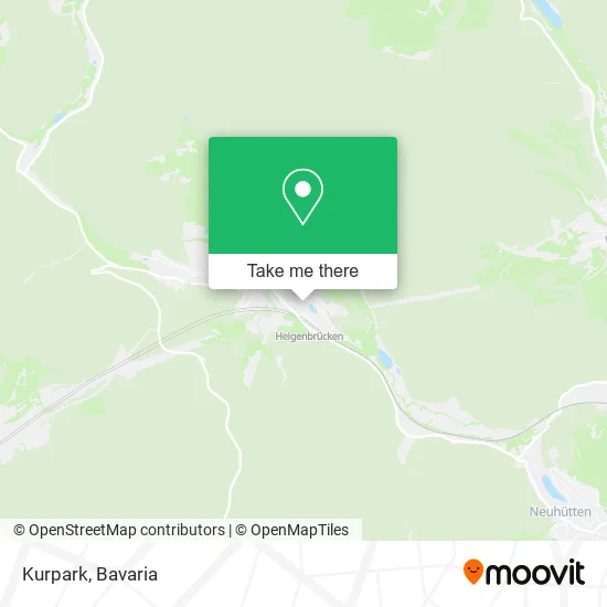 Карта Kurpark