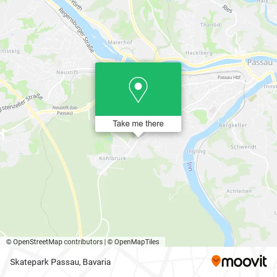 Карта Skatepark Passau