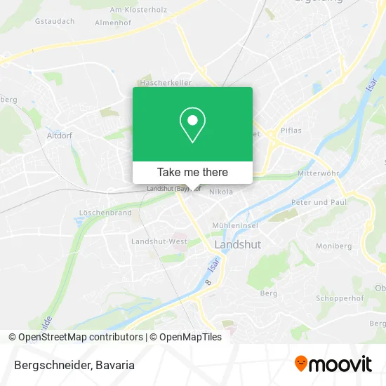 Карта Bergschneider