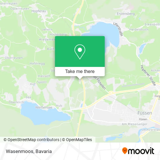 Карта Wasenmoos