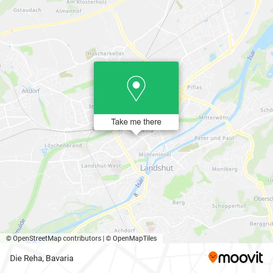 Карта Die Reha