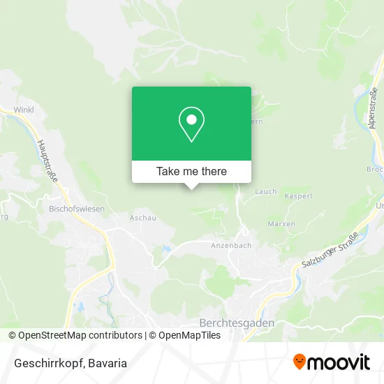 Карта Geschirrkopf