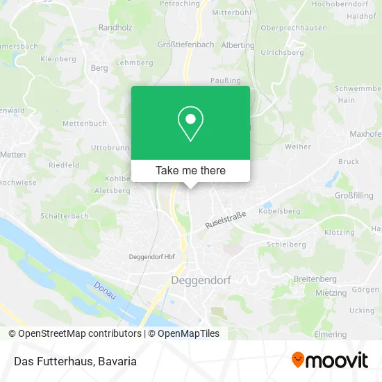 Карта Das Futterhaus