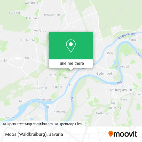 Карта Moos (Waldkraiburg)