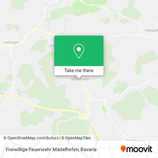 Freiwillige Feuerwehr Mädelhofen map