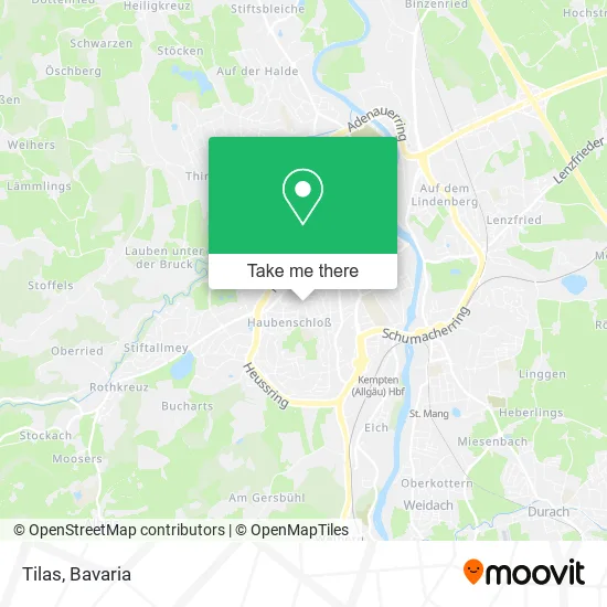 Карта Tilas