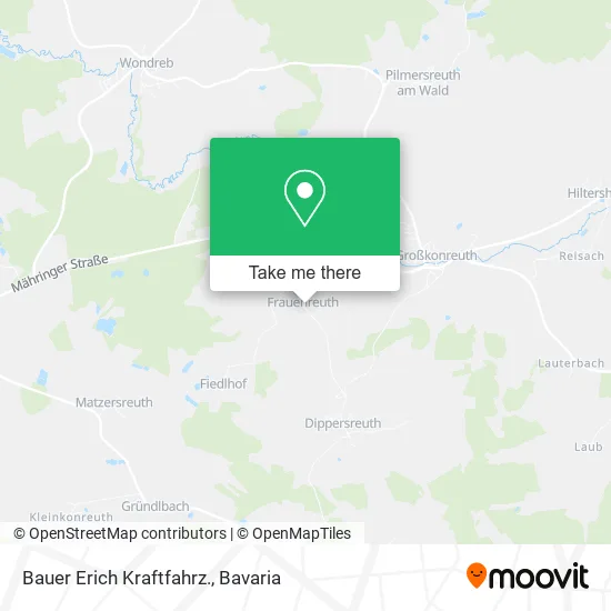 Bauer Erich Kraftfahrz. map