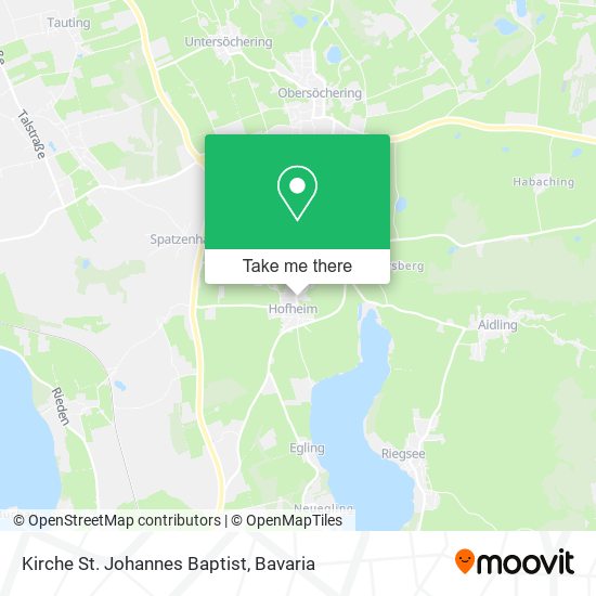Kirche St. Johannes Baptist map