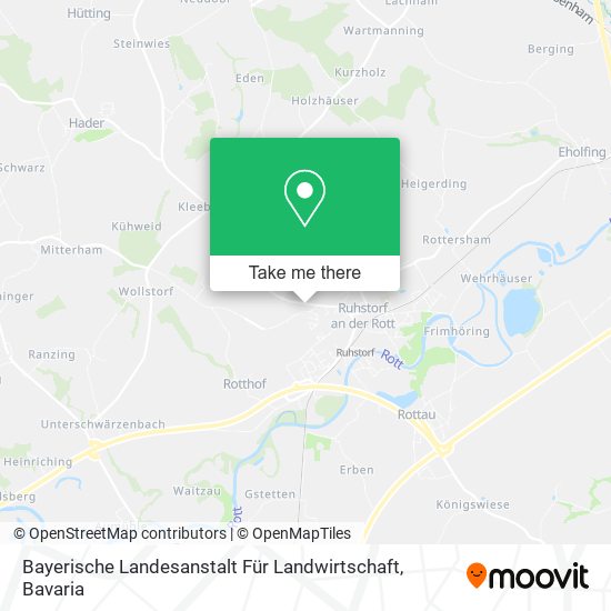 Bayerische Landesanstalt Für Landwirtschaft map