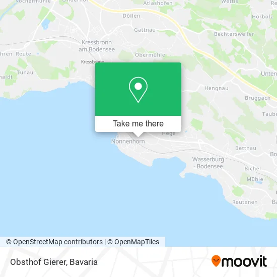 Карта Obsthof Gierer
