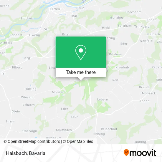 Карта Halsbach
