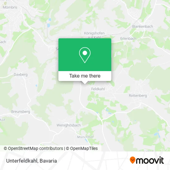 Карта Unterfeldkahl
