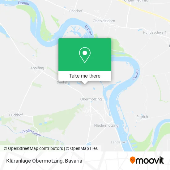 Карта Kläranlage Obermotzing