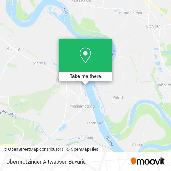 Карта Obermotzinger Altwasser