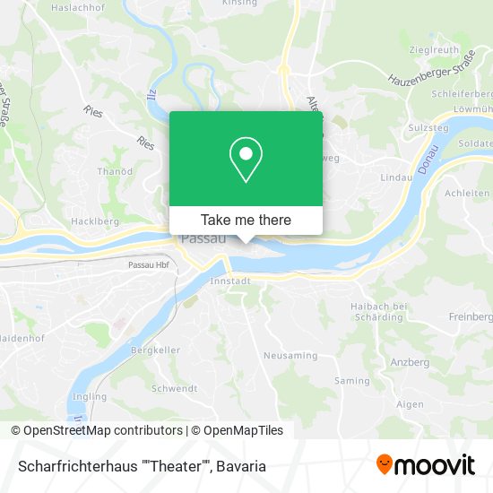 Scharfrichterhaus ""Theater"" map