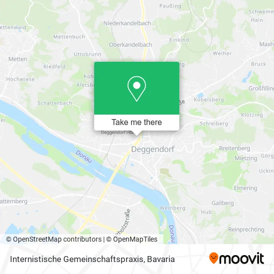 Карта Internistische Gemeinschaftspraxis