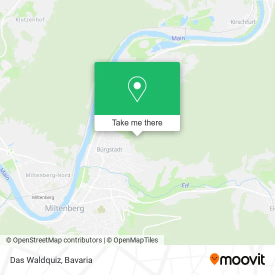 Карта Das Waldquiz