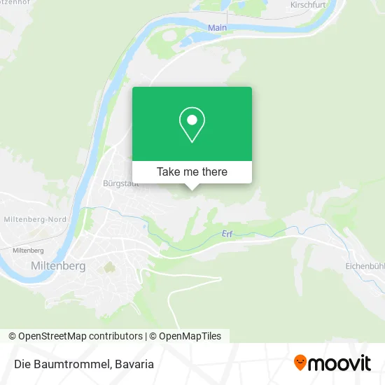 Карта Die Baumtrommel