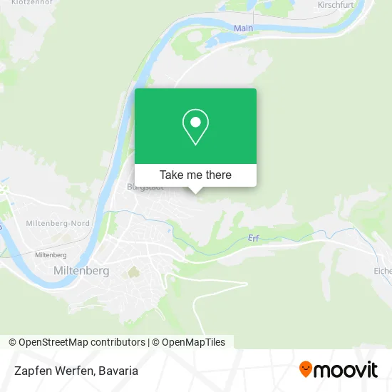 Карта Zapfen Werfen